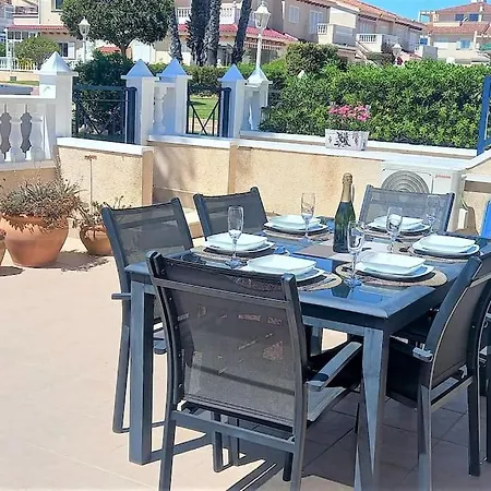 Spacious Ground Floor Overlooking The Beautiful Communal Pool Playa Flamenca
